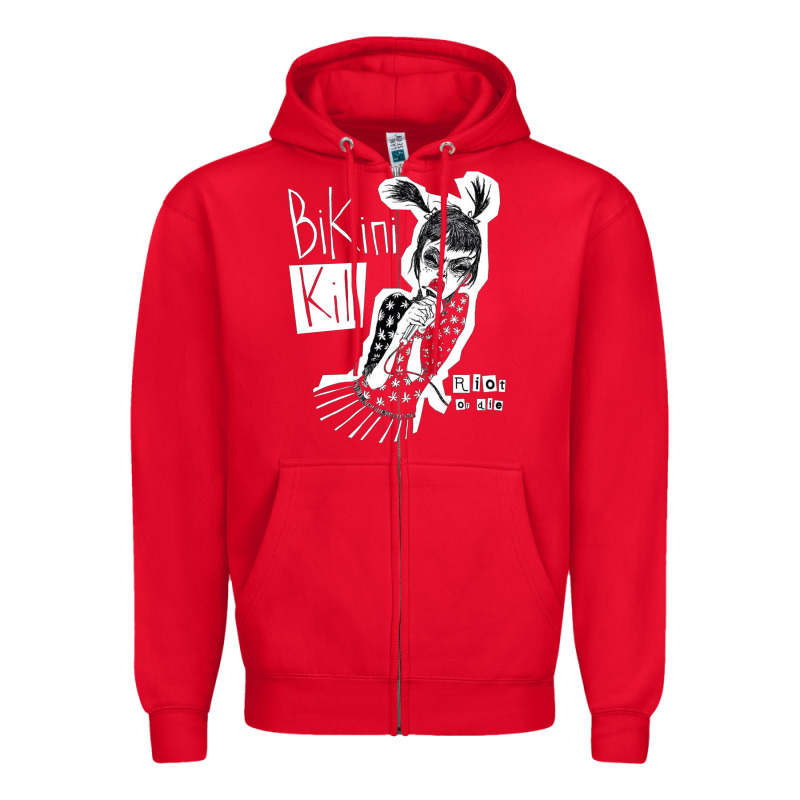 Bikini Kill Zipper Hoodie by artisFamous | Teevron