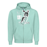 Seafoam bikini kill Zipper Hoodie - artisFamous
