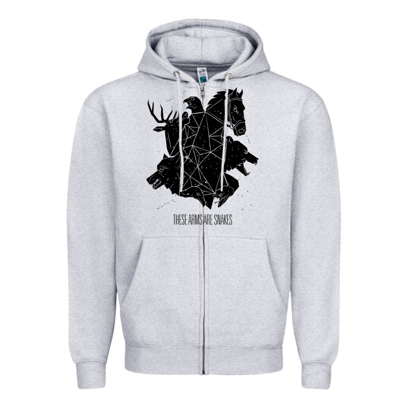 These Arms Are Snakes Zipper Hoodie by artisFamous | Teevron