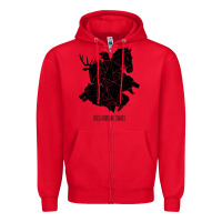 Red these arms are snakes Zipper Hoodie - artisFamous