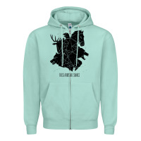 Seafoam these arms are snakes Zipper Hoodie - artisFamous
