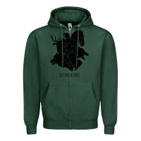Sports Green these arms are snakes Zipper Hoodie - artisFamous