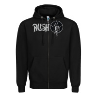 Black rush new Zipper Hoodie - artisFamous