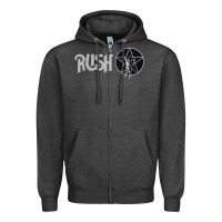 Charcoal Heather rush new Zipper Hoodie - artisFamous