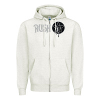 Oatmeal Heather rush new Zipper Hoodie - artisFamous