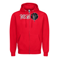 Red rush new Zipper Hoodie - artisFamous