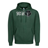 Sports Green rush new Zipper Hoodie - artisFamous