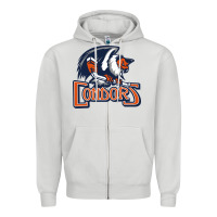 Dove Grey Condors, The Bakersfield Zipper Hoodie - artisFamous