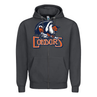 Smoke Condors, The Bakersfield Zipper Hoodie - artisFamous