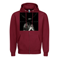 Burgundy royal blood Zipper Hoodie - artisFamous