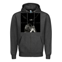 Charcoal Heather royal blood Zipper Hoodie - artisFamous