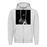 Dove Grey royal blood Zipper Hoodie - artisFamous