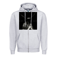 Heather Grey royal blood Zipper Hoodie - artisFamous