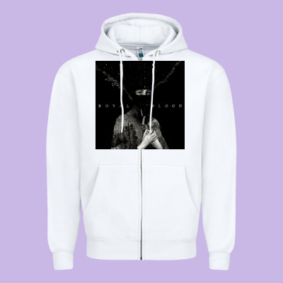 Royal Blood Zipper Hoodie Designed By Artisfamous