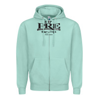 Seafoam Rest in Peace Young Dolph Zipper Hoodie - artisFamous