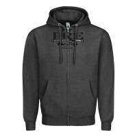Charcoal Heather Rest in Peace Young Dolph Zipper Hoodie - artisFamous