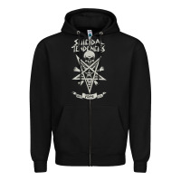 Black suicidal tendencies Zipper Hoodie - artisFamous