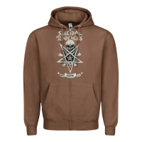 Chestnut suicidal tendencies Zipper Hoodie - artisFamous