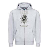 Heather Grey suicidal tendencies Zipper Hoodie - artisFamous