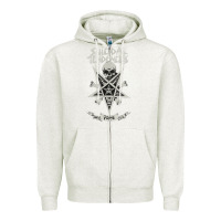 Oatmeal Heather suicidal tendencies Zipper Hoodie - artisFamous