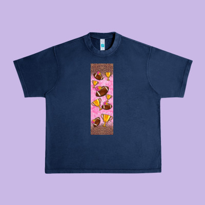 American Football With Lightning Bolt  Pen Wrap Urban Heavy Tee Designed By Bundleandbundleshop