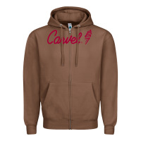 Chestnut Carvel (Ice Cream) Cafe Zipper Hoodie - artisFamous