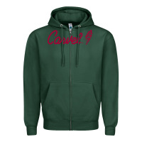 Sports Green Carvel (Ice Cream) Cafe Zipper Hoodie - artisFamous
