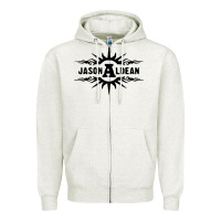 Oatmeal Heather jason aldean Zipper Hoodie - artisFamous