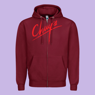 Chuy's Cafe Zipper Hoodie Designed By Artisfamous