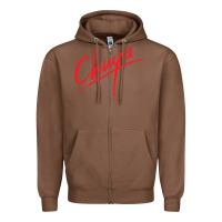Chestnut chuy's Cafe Zipper Hoodie - artisFamous