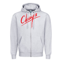 Heather Grey chuy's Cafe Zipper Hoodie - artisFamous