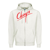 Oatmeal Heather chuy's Cafe Zipper Hoodie - artisFamous