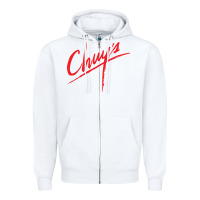 White chuy's Cafe Zipper Hoodie - artisFamous