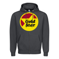 Smoke Gold Star Chili Resto Zipper Hoodie - artisFamous