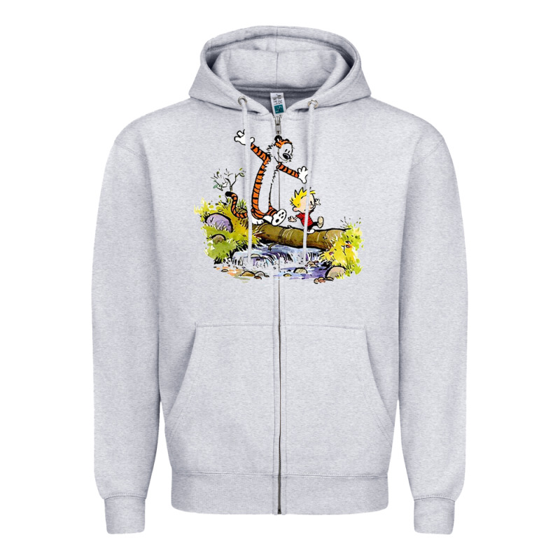 Calvin And Hobbes Bill Watterson Zipper Hoodie by artisFamous | Teevron
