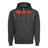 Charcoal Heather Guthrie's Resto Zipper Hoodie - artisFamous