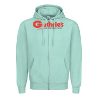 Seafoam Guthrie's Resto Zipper Hoodie - artisFamous