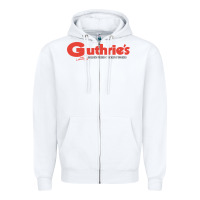 White Guthrie's Resto Zipper Hoodie - artisFamous