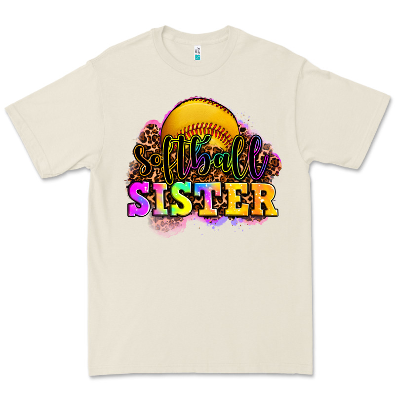Softball Sister Premium Tee by OliviaCreatesArt | Teevron