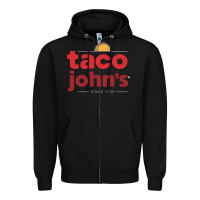 Taco John's Resto Zipper Hoodie | Teevron