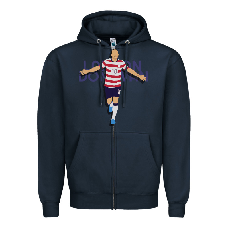 Landon Donovan Zipper Hoodie by artisFamous | Teevron