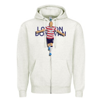 Oatmeal Heather Landon Donovan Zipper Hoodie - artisFamous