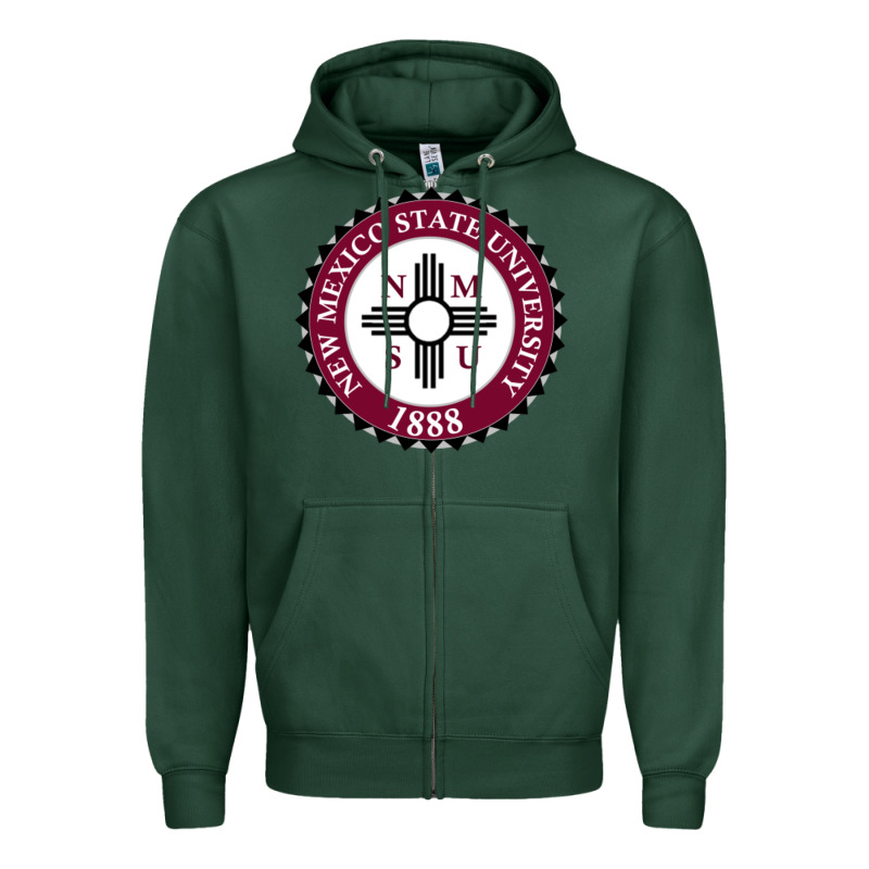 Nmsu Seal Zipper Hoodie by artisFamous | Teevron