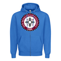 True Royal nmsu seal Zipper Hoodie - artisFamous