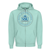 Seafoam nova university Zipper Hoodie - artisFamous