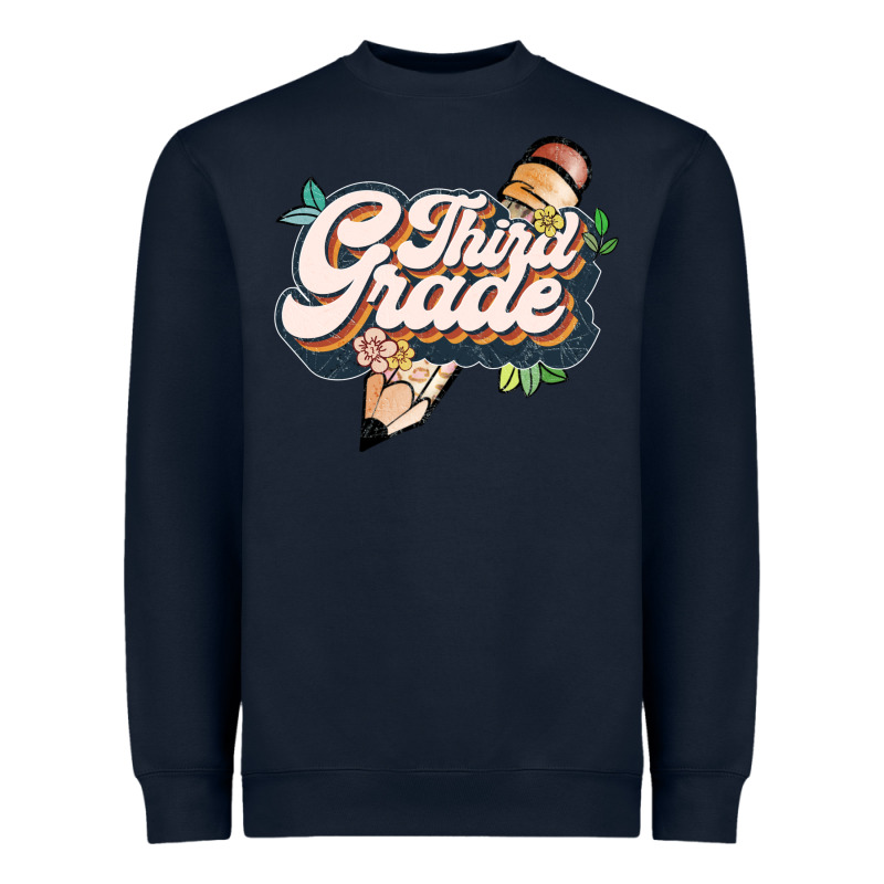 Third Grade Heavyweight Sweatshirt by JahusDesignShop | Teevron