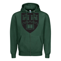 Sports Green northumbria university new coat of arms Zipper Hoodie - artisFamous