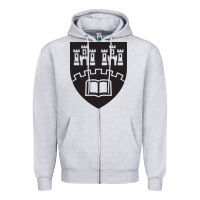 Heather Grey northumbria university new coat of arms Zipper Hoodie - artisFamous