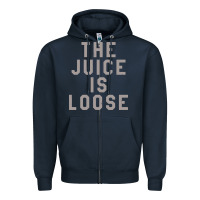 Navy the juice is loose funny Zipper Hoodie - artisFamous