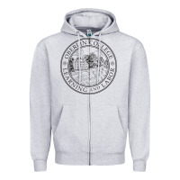 Heather Grey oberlin college, oberlin, oh, Zipper Hoodie - artisFamous